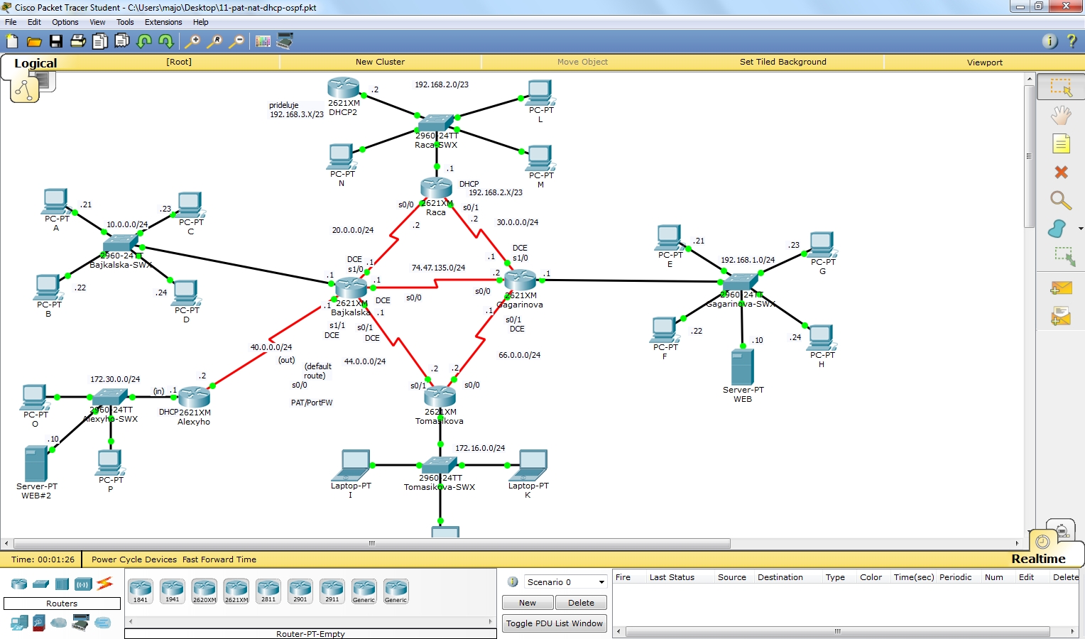 Cisco packet tracer