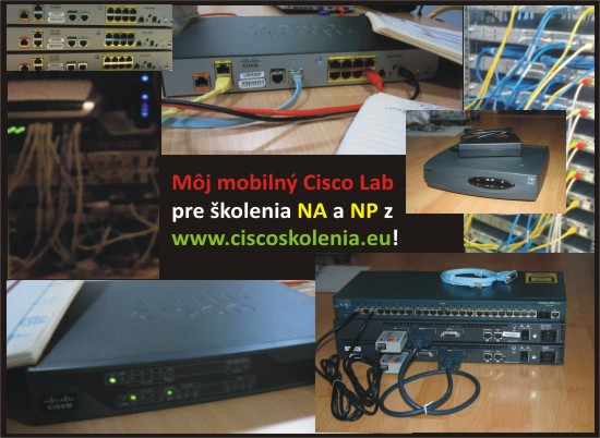 Mobilné CISCO laboratórium